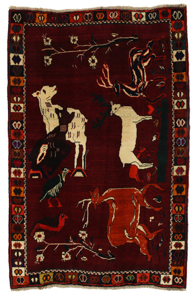 Gabbeh - Qashqai Persialainen matto 195x124