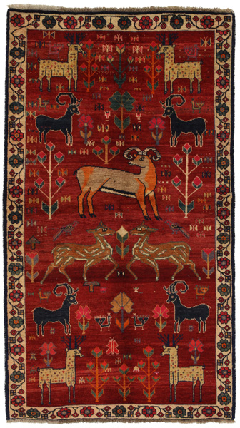 Gabbeh - Qashqai Persialainen matto 216x122