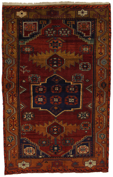Qashqai - Gabbeh Persialainen matto 225x142