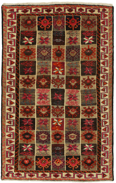 Gabbeh - Bakhtiari Persialainen matto 212x136
