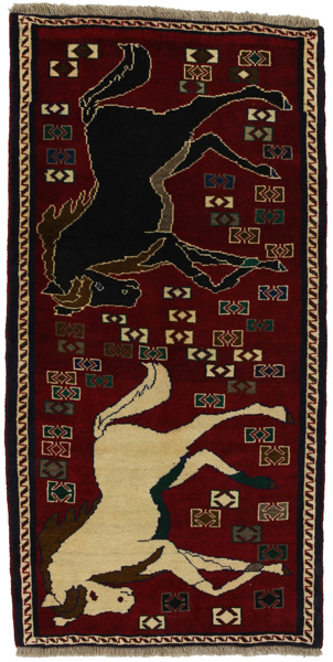 Gabbeh - Qashqai Persialainen matto 162x83