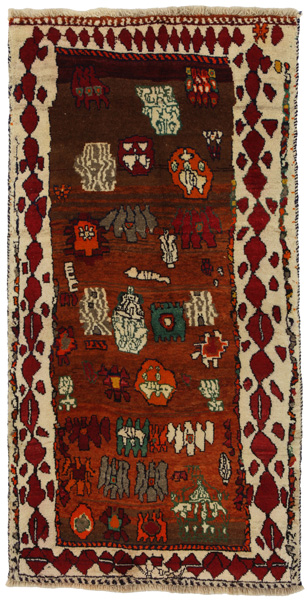 Gabbeh - Qashqai Persialainen matto 192x98