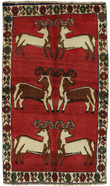 Gabbeh - Qashqai Persialainen matto 187x109
