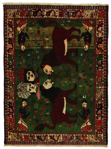 Gabbeh - Qashqai Persialainen matto 140x104