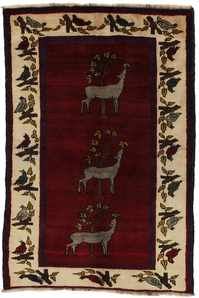 Gabbeh - Qashqai Persialainen matto 154x103