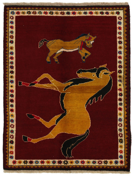 Gabbeh - Qashqai Persialainen matto 140x108
