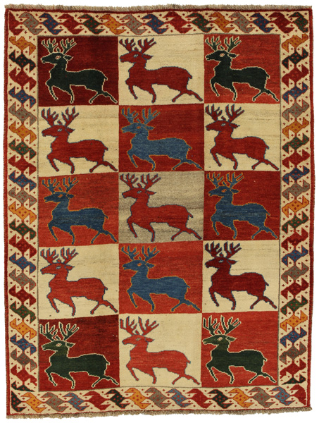 Gabbeh - Bakhtiari Persialainen matto 200x153
