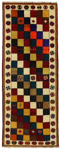 Gabbeh - Bakhtiari Persialainen matto 227x89