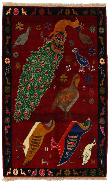 Gabbeh - Qashqai Persialainen matto 180x110