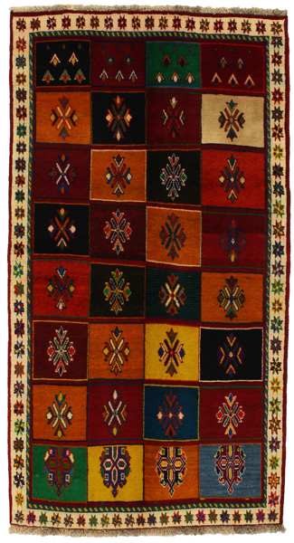 Gabbeh - Bakhtiari Persialainen matto 194x105