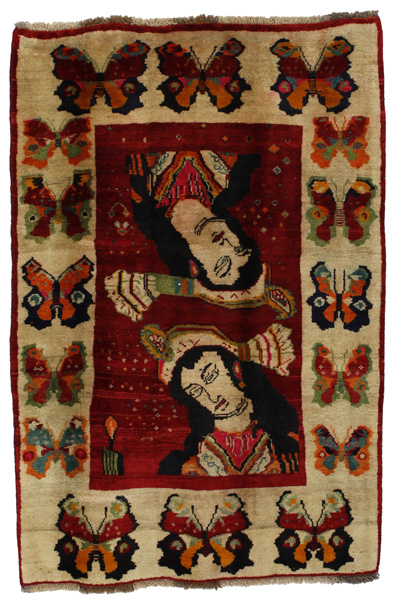 Gabbeh - Qashqai Persialainen matto 184x123
