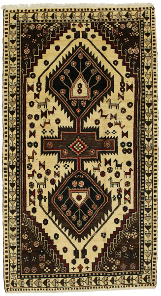Qashqai - Gabbeh Persialainen matto 253x136