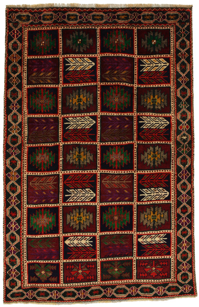 Gabbeh - Bakhtiari Persialainen matto 214x140
