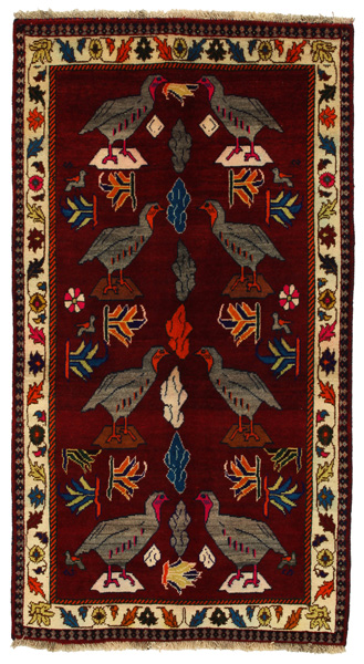 Gabbeh - Qashqai Persialainen matto 198x108