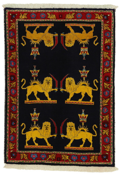 Kashkooli - Gabbeh Persialainen matto 120x83