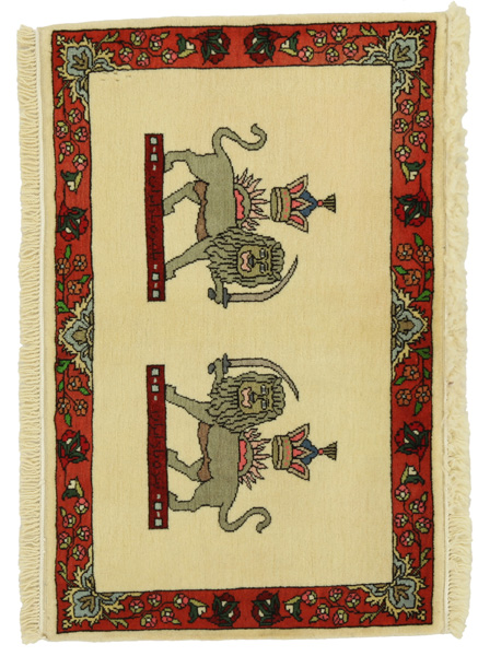 Kashkooli - Gabbeh Persialainen matto 60x90