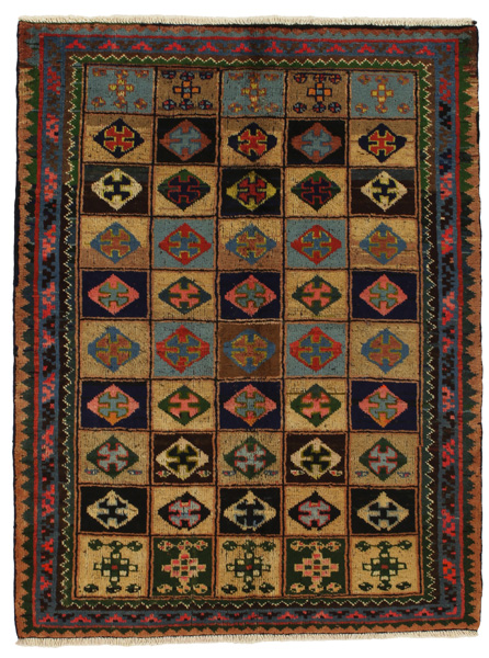 Gabbeh - Bakhtiari Persialainen matto 180x137