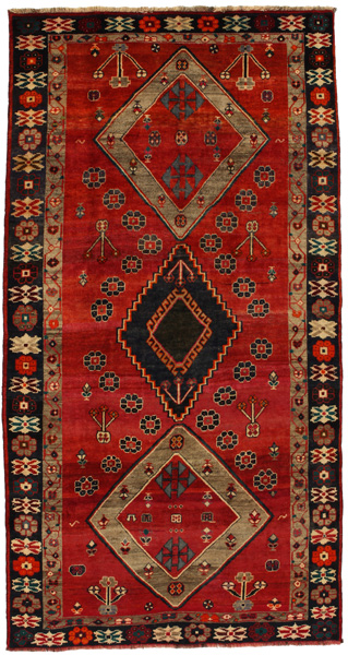 Qashqai - Gabbeh Persialainen matto 292x153