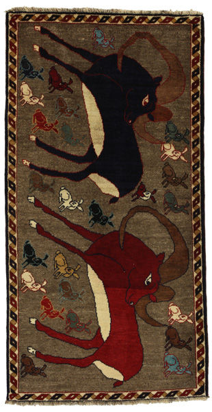 Gabbeh - Qashqai Persialainen matto 201x105