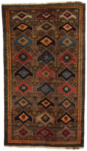 Gabbeh - Bakhtiari Persialainen matto 214x124