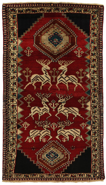 Qashqai - Gabbeh Persialainen matto 201x117