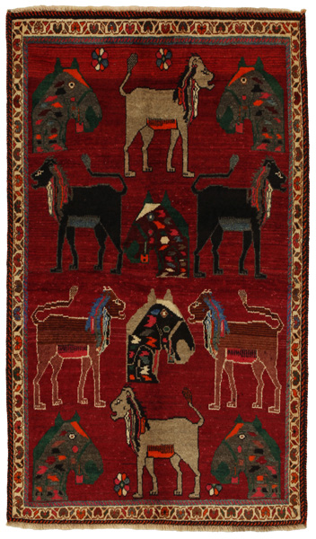 Gabbeh - Qashqai Persialainen matto 177x103