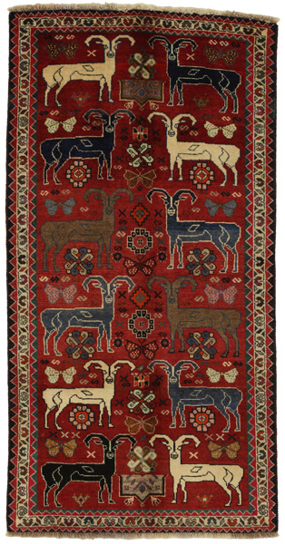 Gabbeh - Qashqai Persialainen matto 192x100
