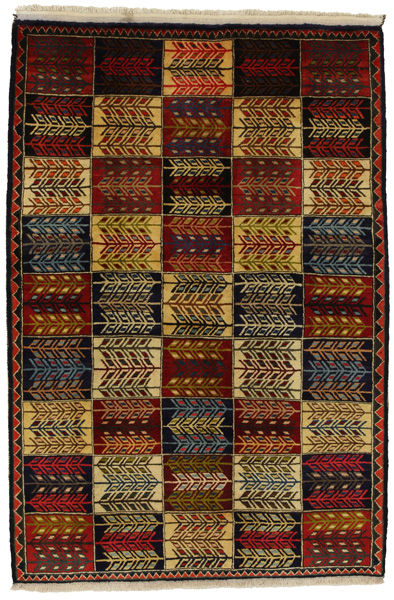 Bakhtiari - Gabbeh Persialainen matto 204x134