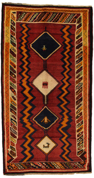 Gabbeh - Qashqai Persialainen matto 193x103