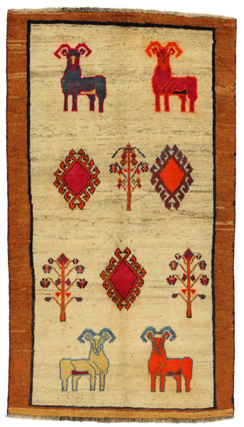Gabbeh - Qashqai Persialainen matto 173x99