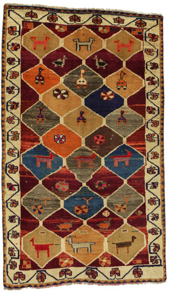 Bakhtiari - Gabbeh Persialainen matto 202x120