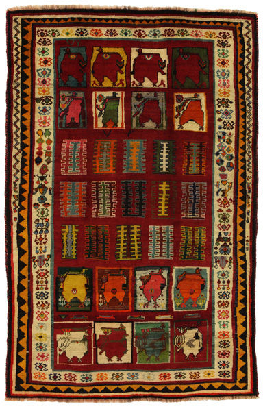 Bakhtiari - Gabbeh Persialainen matto 231x151