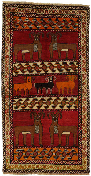 Gabbeh - Qashqai Persialainen matto 205x104