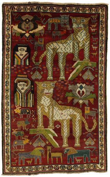 Gabbeh - Qashqai Persialainen matto 245x154