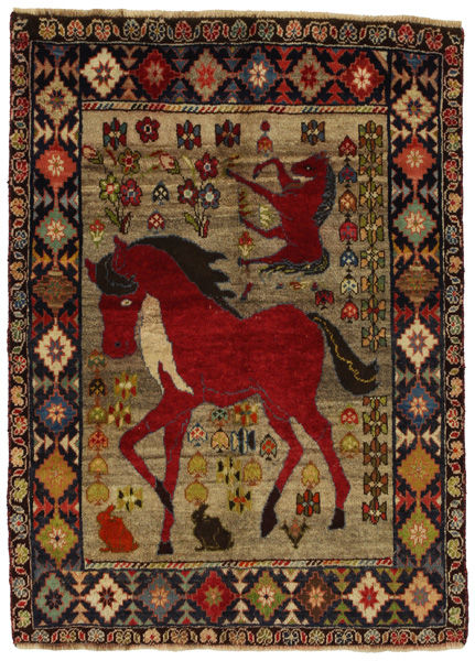 Gabbeh - Qashqai Persialainen matto 140x102