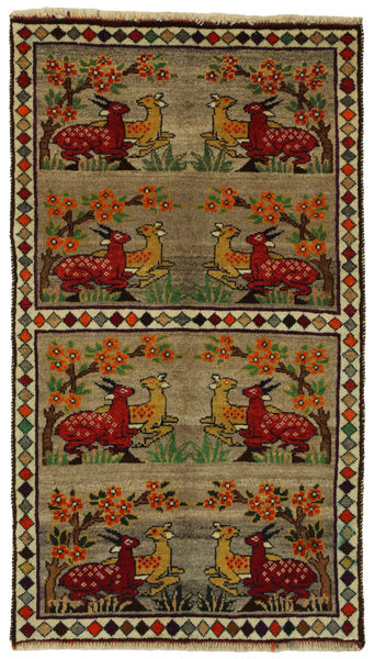 Gabbeh - Qashqai Persialainen matto 151x86