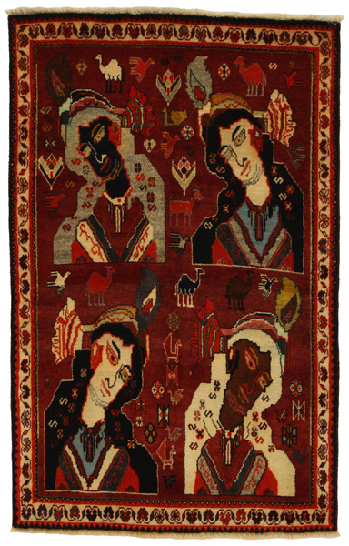 Gabbeh - Qashqai Persialainen matto 146x94