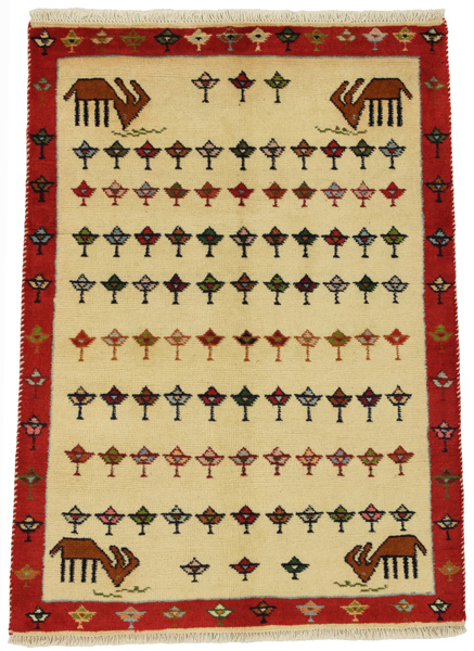 Gabbeh - Qashqai Persialainen matto 136x98