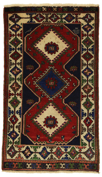 Yalameh - Qashqai Persialainen matto 118x70