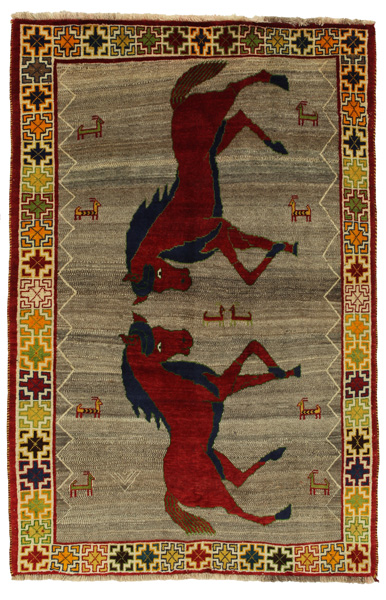Gabbeh - Qashqai Persialainen matto 203x131