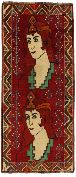 Gabbeh - Qashqai Persialainen matto 198x84
