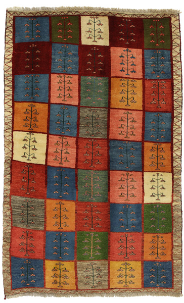 Gabbeh - Bakhtiari Persialainen matto 208x128