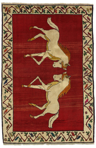 Gabbeh - Qashqai Persialainen matto 199x128