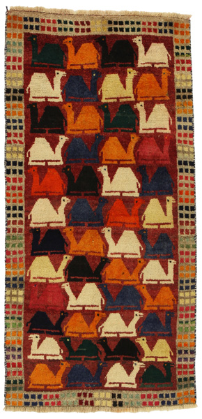 Gabbeh - Qashqai Persialainen matto 175x83