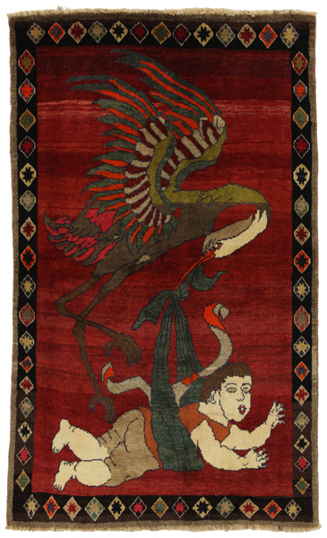 Gabbeh - Qashqai Persialainen matto 200x118