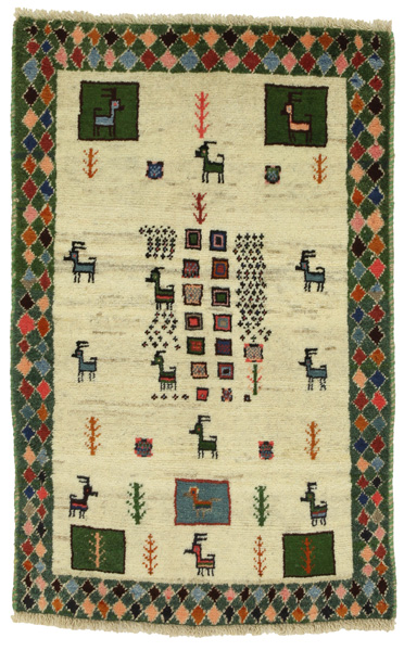 Gabbeh - Qashqai Persialainen matto 120x75