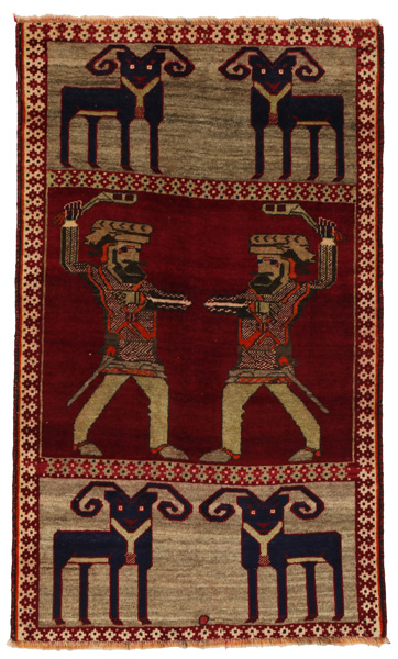 Gabbeh - Qashqai Persialainen matto 156x92