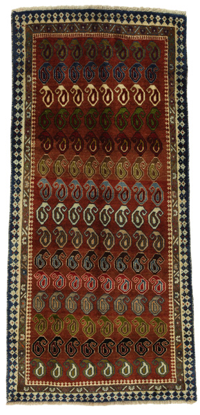 Gabbeh - Bakhtiari Persialainen matto 235x109