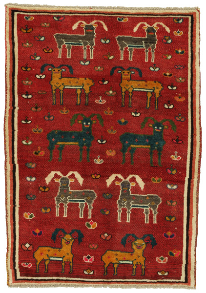 Gabbeh - Qashqai Persialainen matto 141x96
