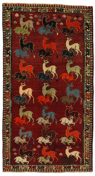 Gabbeh - Qashqai Persialainen matto 220x119